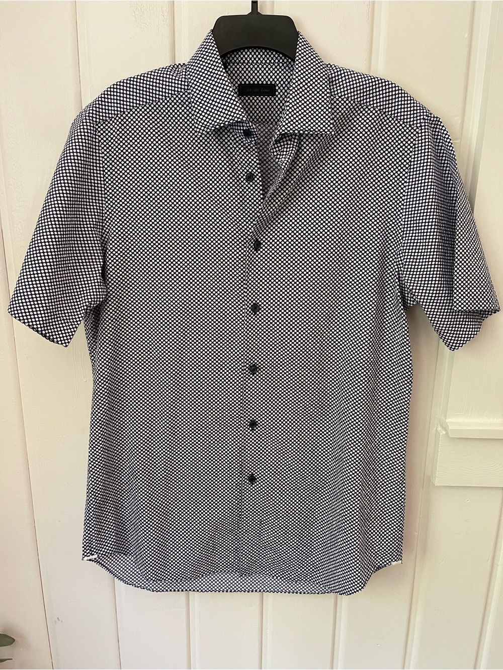 Saks Fifth Avenue Micro Dot Cotton Button Down